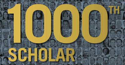 Year of the 1000th Scholar